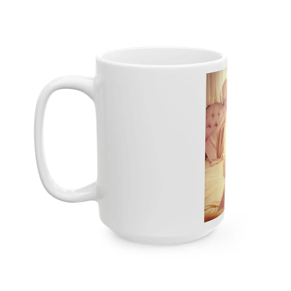 Jeanne Carmen #99 1 (Vintage Female Icon) White Coffee Mug-Go Mug Yourself