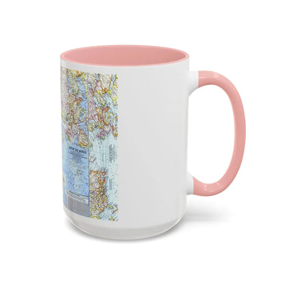 Top Of The World (1965) (Map) Accent Coffee Mug-Go Mug Yourself