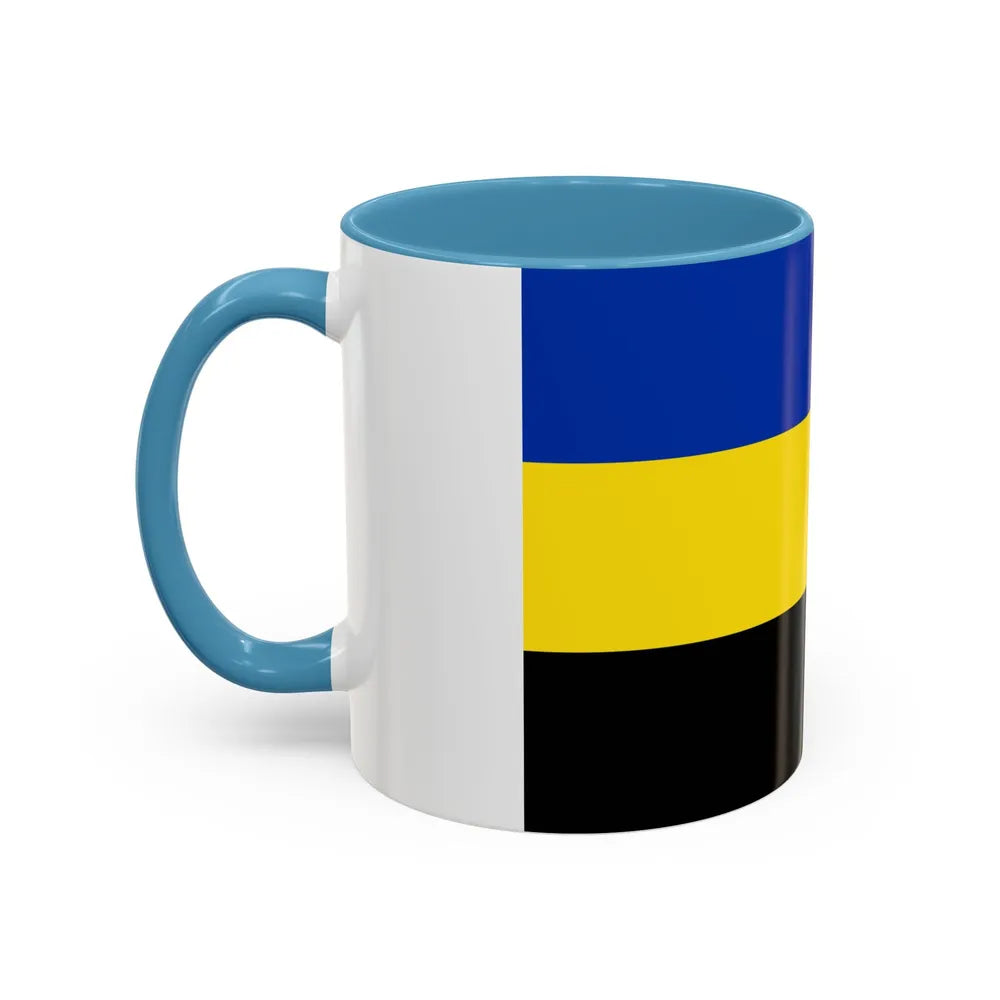 Flag of Gelderland Netherlands - Accent Coffee Mug-Go Mug Yourself