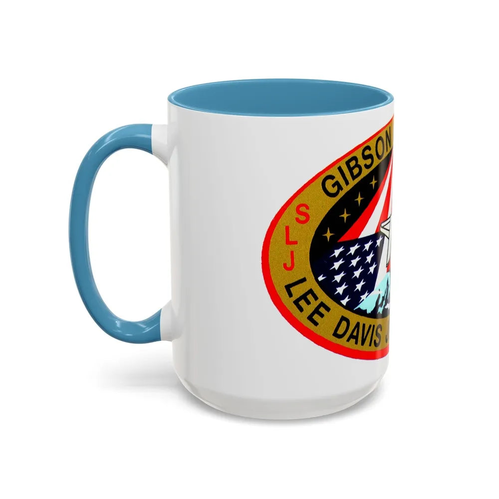 STS 47 (NASA) Accent Coffee Mug-Go Mug Yourself