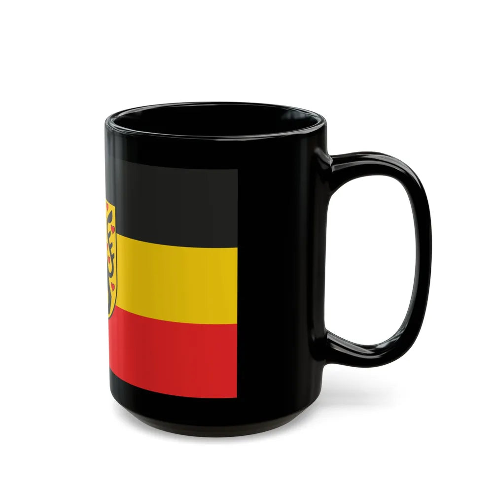 Flag of Weimar Germany - Black Coffee Mug-Go Mug Yourself