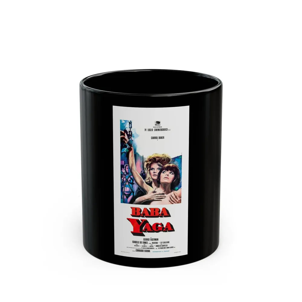 BABA YAGA (ITALIAN) 1952 Movie Poster - Black Coffee Mug-11oz-Go Mug Yourself