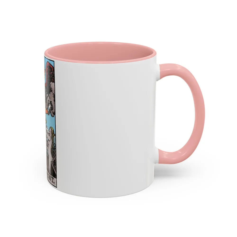 Judgement (Tarot Card) Accent Coffee Mug-Go Mug Yourself