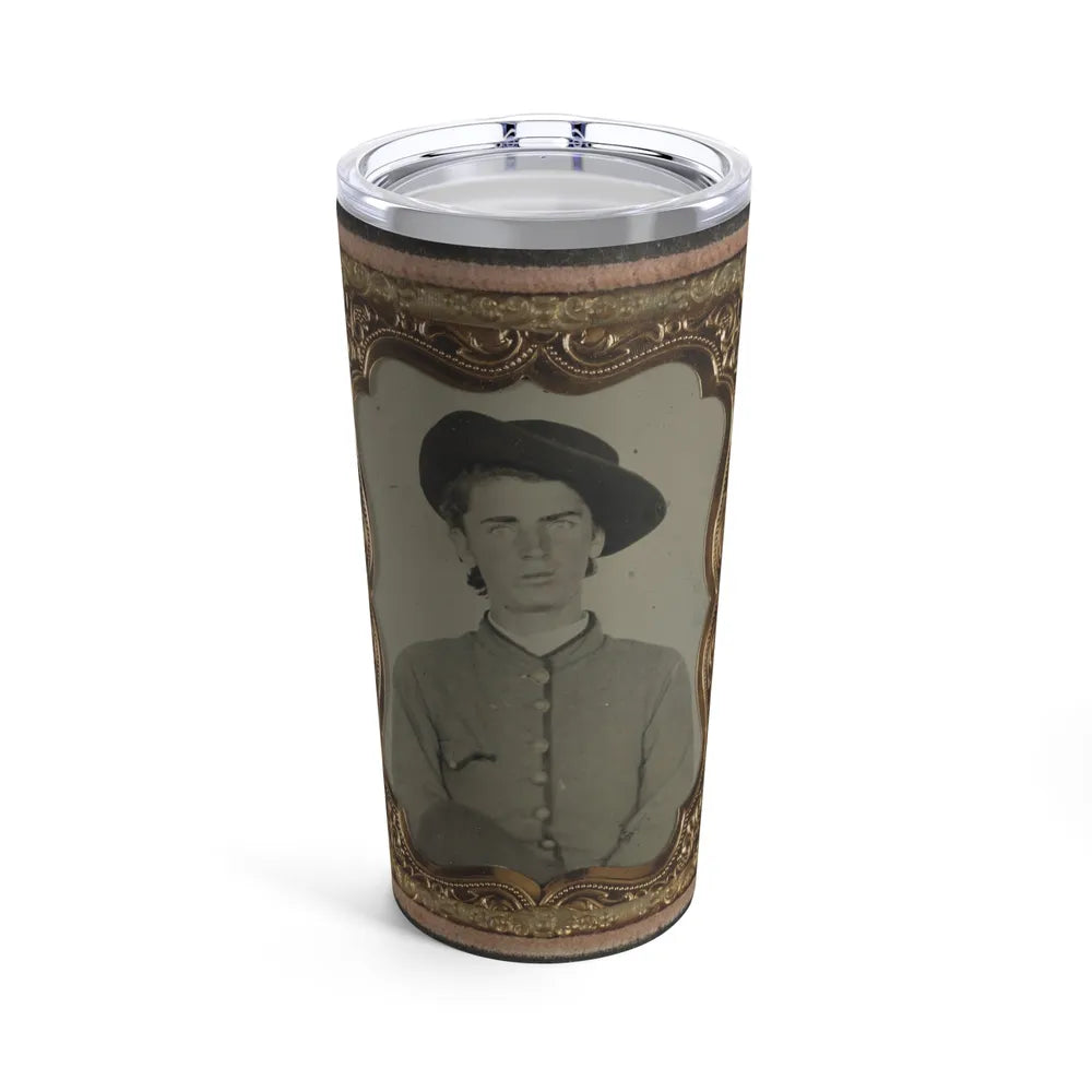 Unidentified Soldier In Uniform(3) (U.S. Civil War) Tumbler 20oz-20oz-Go Mug Yourself