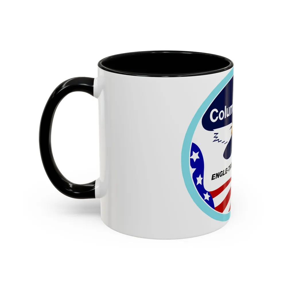 STS 2 (NASA) Accent Coffee Mug-Go Mug Yourself