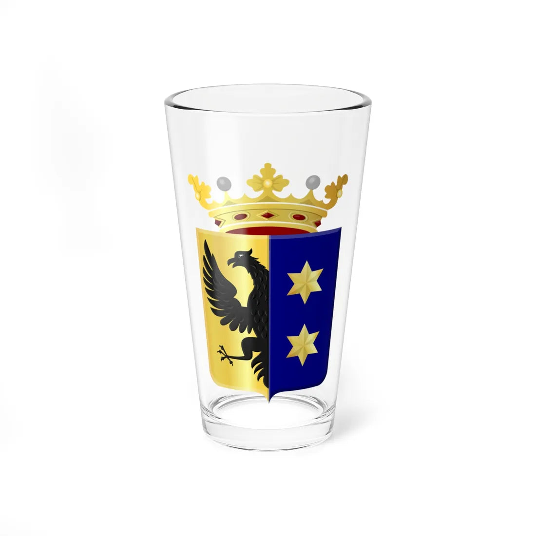 Baarderadeel wapen (Netherlands) (Coat of Arms) Pint Glass 16oz 16oz - Go Mug Yourself