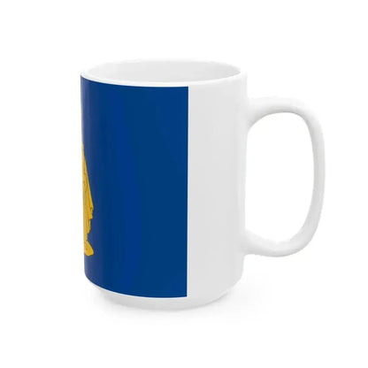 Baarle-Hertog vlag (Belgium) White Coffee Mug - Go Mug Yourself