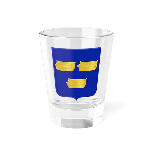Baarle-Nassau wapen (Netherlands) (Coat of Arms) Shot Glass 1.5oz 1.5oz - Go Mug Yourself