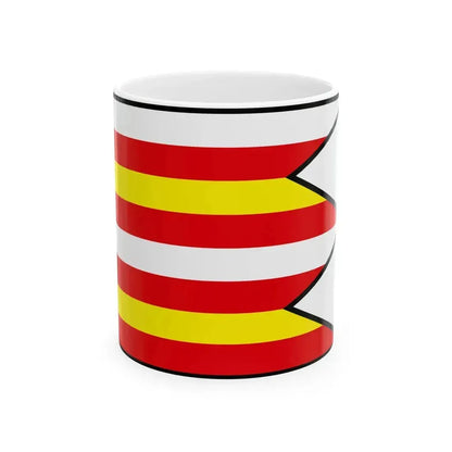 Bab Nitra Flag (Slovakia) White Coffee Mug 11oz - Go Mug Yourself