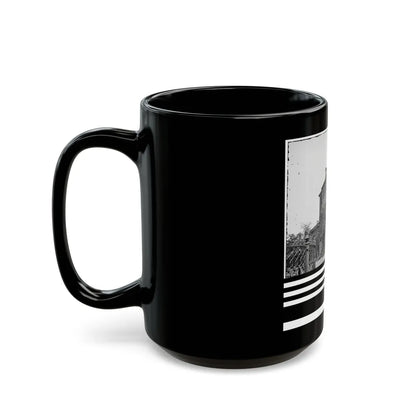 Charleston, S.C. Ex-Governor William Aiken's House (48 Elizabeth Street) (U.S. Civil War) Black Coffee Mug-Go Mug Yourself