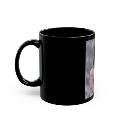 Lynda Carter #232 - Wonder Woman Photo (Vintage Female Icon) Black Coffee Mug-Go Mug Yourself