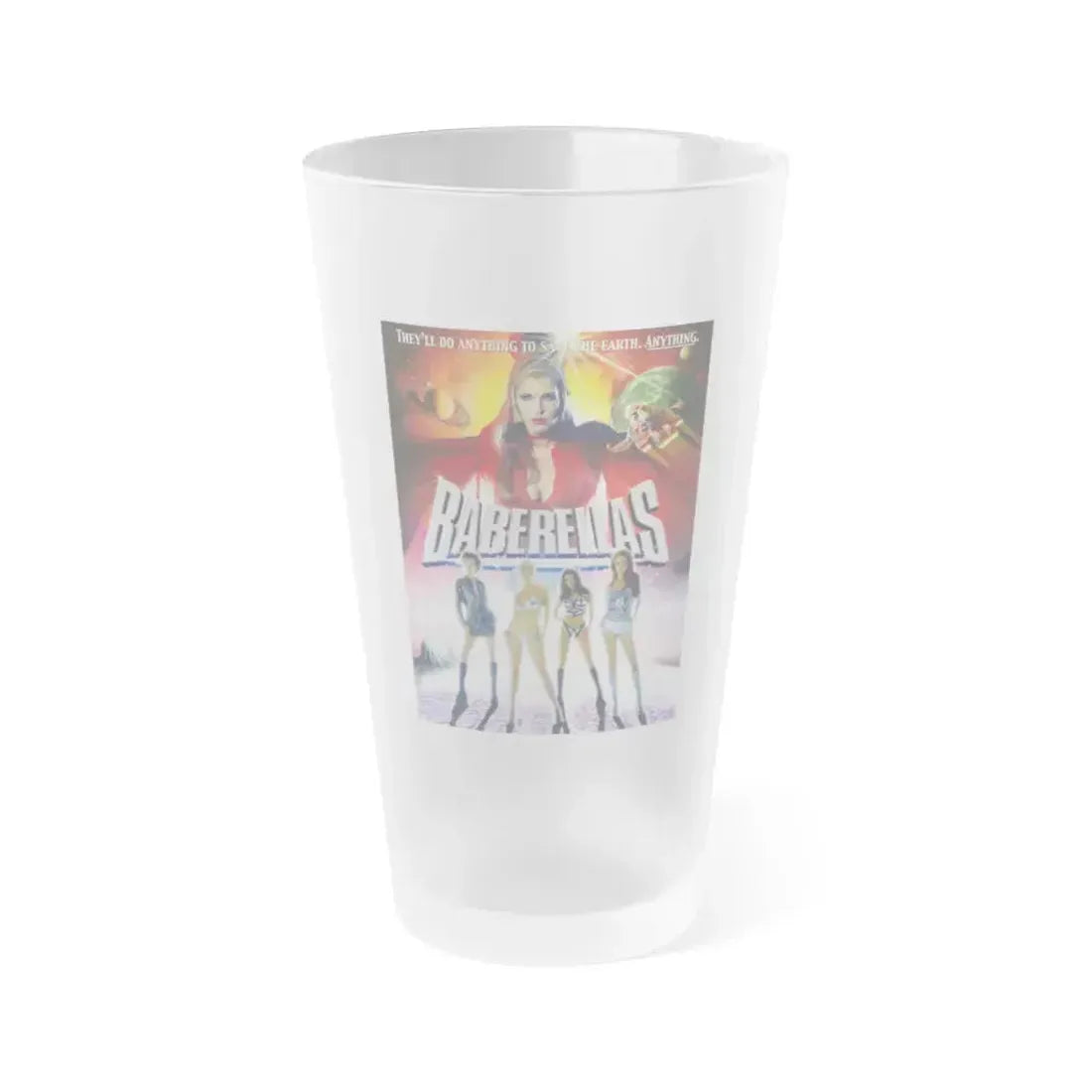 BABERELLAS 2003 Movie Poster - Frosted Pint Glass 16oz 16oz Frosted - Go Mug Yourself
