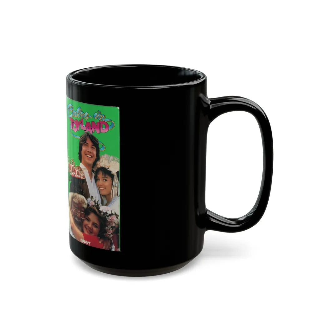 BABES IN TOYLAND (VHS COVER) - Black Coffee Mug-Go Mug Yourself