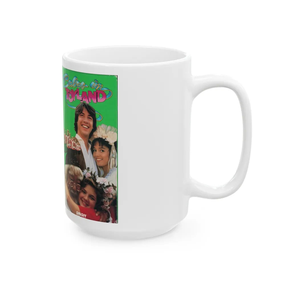 BABES IN TOYLAND (VHS COVER) - White Coffee Mug-Go Mug Yourself