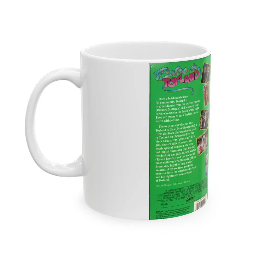 BABES IN TOYLAND (VHS COVER) - White Coffee Mug-Go Mug Yourself