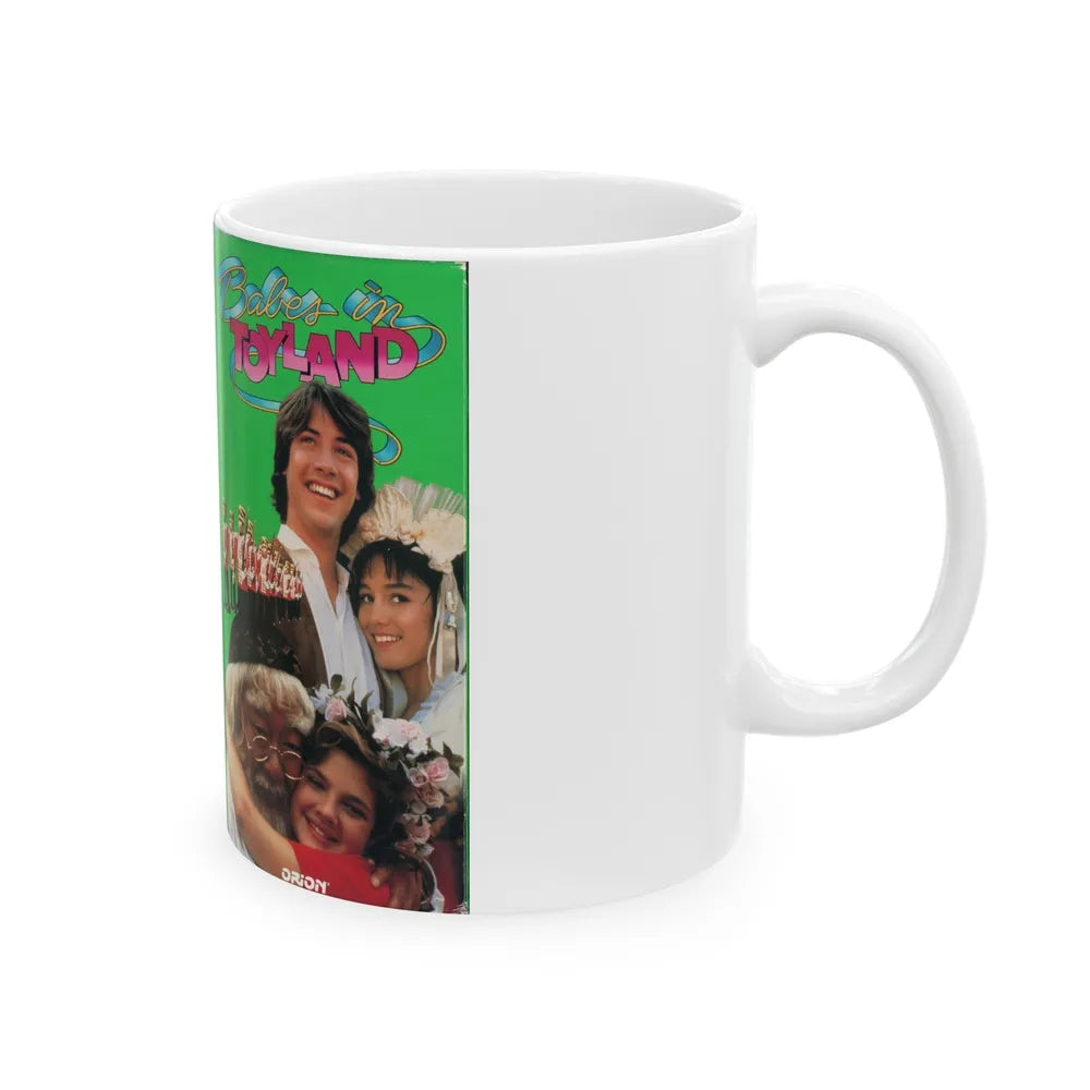 BABES IN TOYLAND (VHS COVER) - White Coffee Mug-Go Mug Yourself