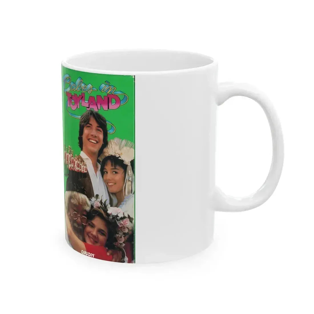 BABES IN TOYLAND (VHS COVER) - White Coffee Mug - Go Mug Yourself