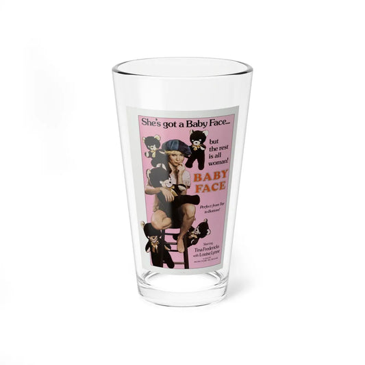 BABY FACE 1978 Movie Poster - Pint Glass 16oz-16oz-Go Mug Yourself