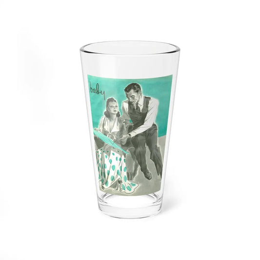 Baby, Magazine Illustration (fragment), 1941 (Magazine Illustration) Pint Glass 16oz-16oz-Go Mug Yourself