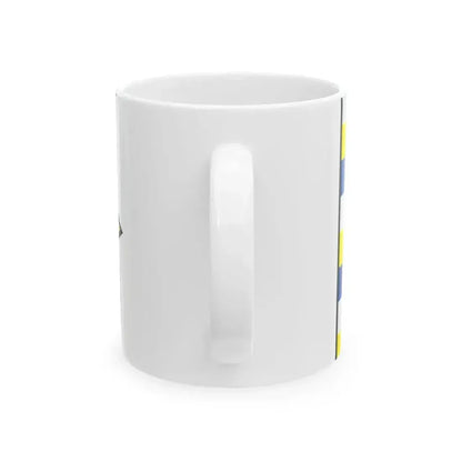 Bac Dunajska Streda Flag (Slovakia) White Coffee Mug - Go Mug Yourself