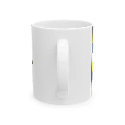 Bac Dunajska Streda Flag (Slovakia) White Coffee Mug - Go Mug Yourself