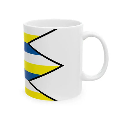 Bac Dunajska Streda Flag (Slovakia) White Coffee Mug - Go Mug Yourself