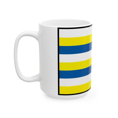 Bac Dunajska Streda Flag (Slovakia) White Coffee Mug - Go Mug Yourself