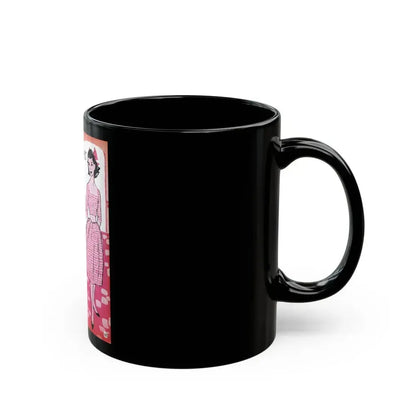 Bachelor Father, Redbook, April 1957 - Black Coffee Mug - Go Mug Yourself