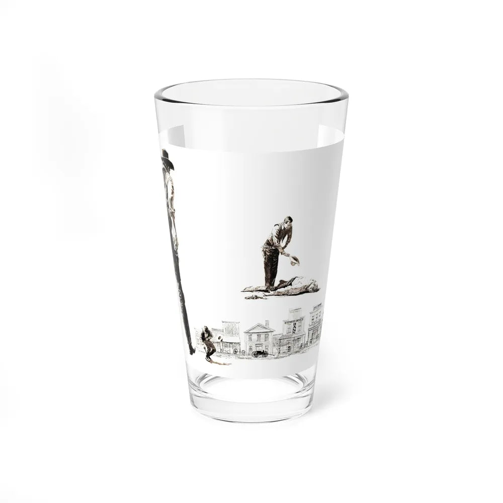 Bachelor Magazine Illustration (Magazine Illustration) Pint Glass 16oz-16oz-Go Mug Yourself