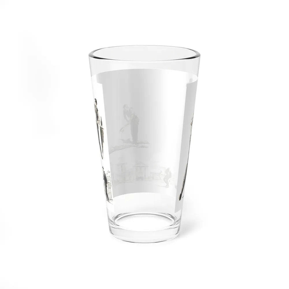 Bachelor Magazine Illustration (Magazine Illustration) Pint Glass 16oz-Go Mug Yourself