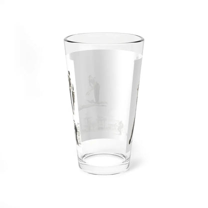 Bachelor Magazine Illustration (Magazine Illustration) Pint Glass 16oz-Go Mug Yourself