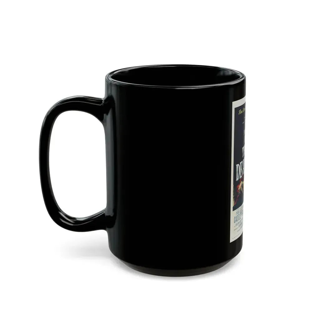 BACK FROM THE DEAD 1957 Movie Poster - Black Coffee Mug - Go Mug Yourself