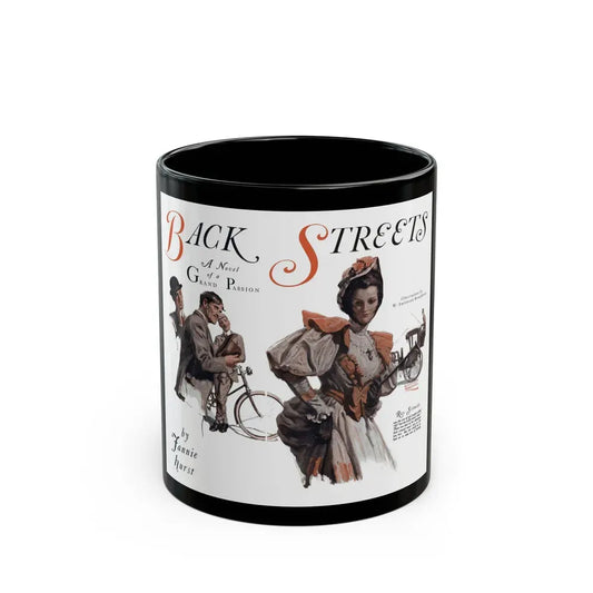 Back Streets, part 1 (1), Cosmopolitan, September 1930 - Black Coffee Mug 11oz - Go Mug Yourself