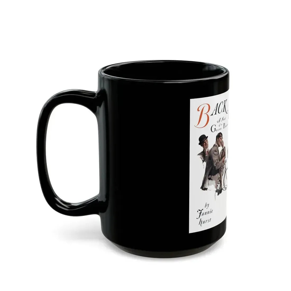 Back Streets, part 1 (1), Cosmopolitan, September 1930 - Black Coffee Mug - Go Mug Yourself