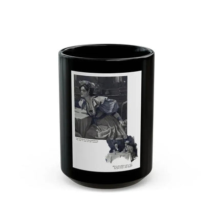Back Streets, part 1 (2), Cosmopolitan, September 1930 - Black Coffee Mug 15oz - Go Mug Yourself