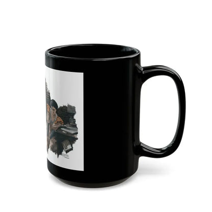 Back Streets, part 1 (3), Cosmopolitan, September 1930 - Black Coffee Mug - Go Mug Yourself