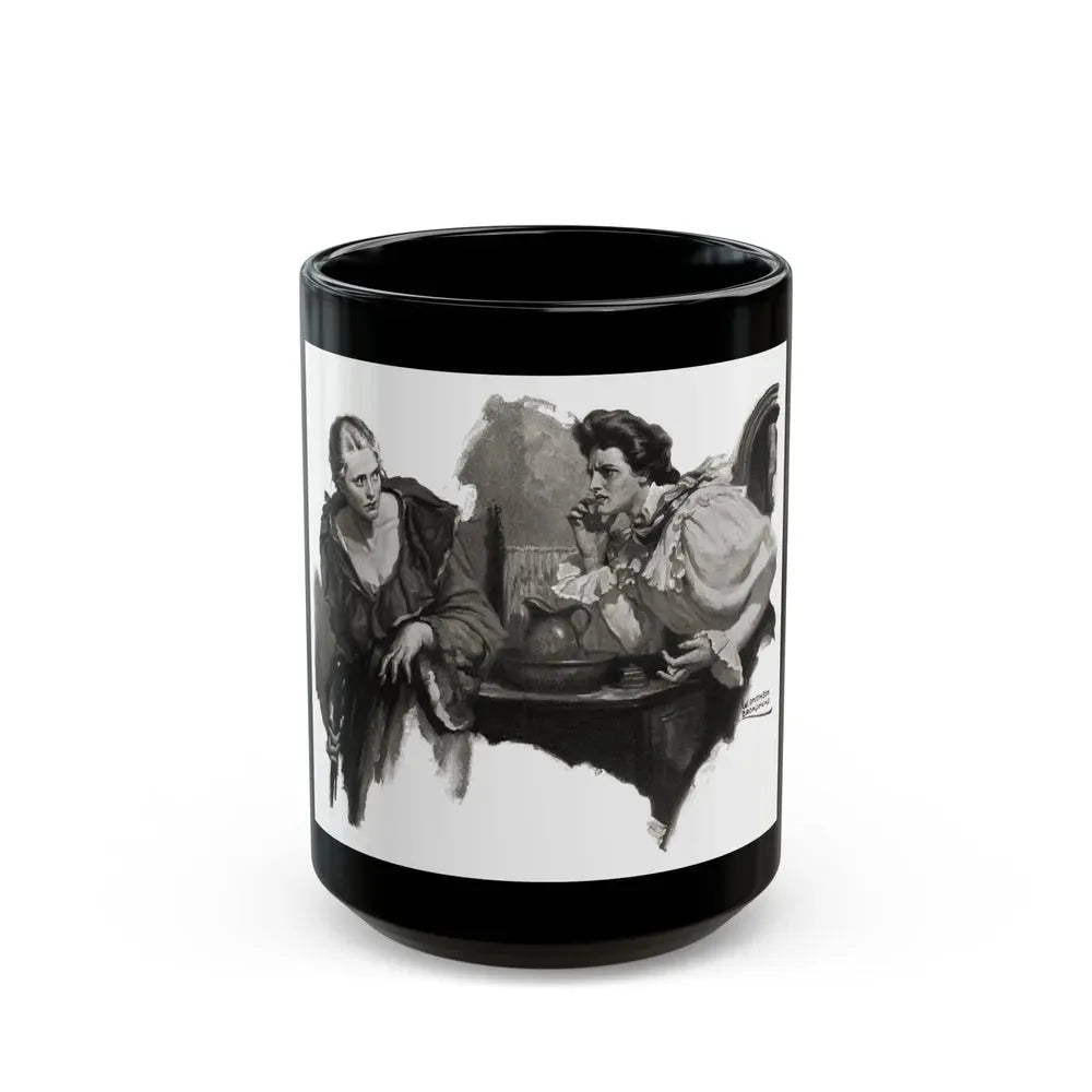 Back Streets, part 2 (2), Cosmopolitan, October 1930 - Black Coffee Mug 15oz - Go Mug Yourself