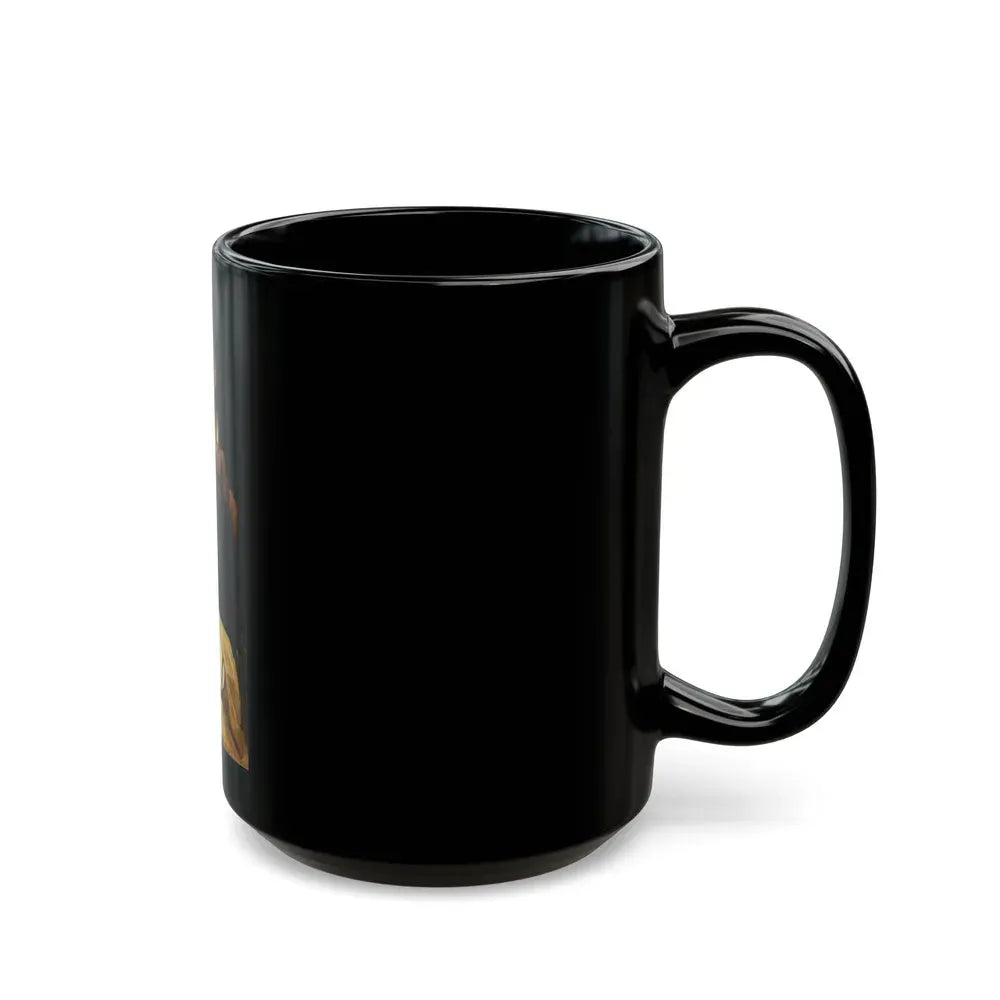 Back There in the Grass, Collier's illustration - Black Coffee Mug - Go Mug Yourself