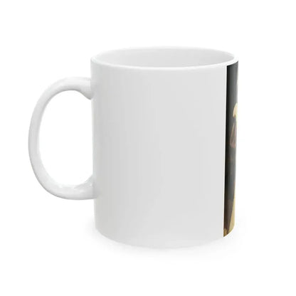 Back There in the Grass, Collier's illustration - White Coffee Mug - Go Mug Yourself