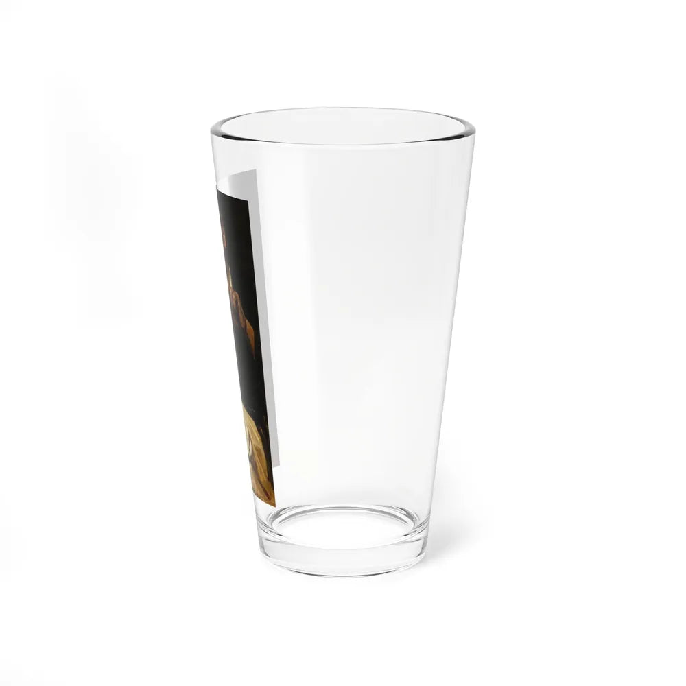 Back There in the Grass, Collier's illustration (Magazine Illustration) Pint Glass 16oz-Go Mug Yourself