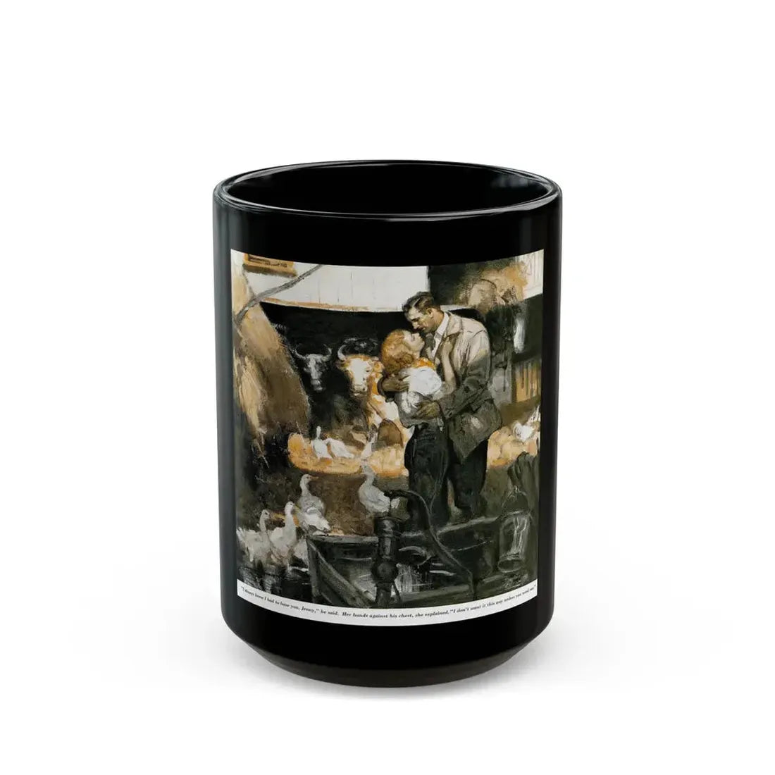 Back To Bearing, Ladies' Home Journal, June 1938 - Black Coffee Mug 15oz - Go Mug Yourself