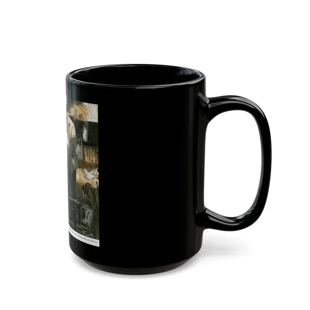 Back To Bearing, Ladies' Home Journal, June 1938 - Black Coffee Mug - Go Mug Yourself
