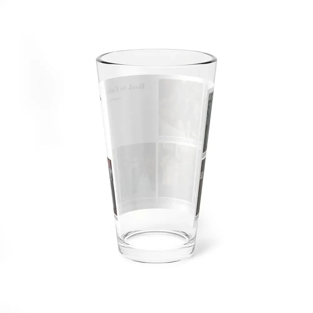 Back to College in Style, Collier's, August 27, 1949 (Magazine Illustration) Pint Glass 16oz - Go Mug Yourself