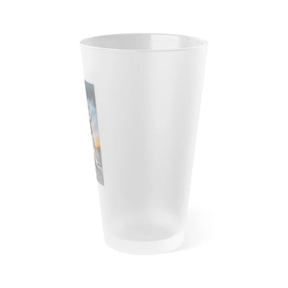 BACK TO THE FUTURE 1985 Movie Poster - Frosted Pint Glass 16oz-Go Mug Yourself