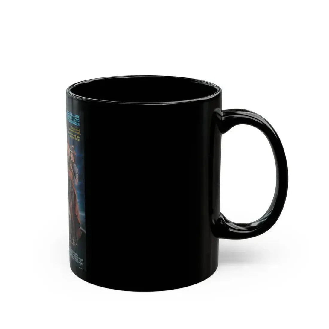 BACK TO THE FUTURE III 1990 Movie Poster - Black Coffee Mug - Go Mug Yourself