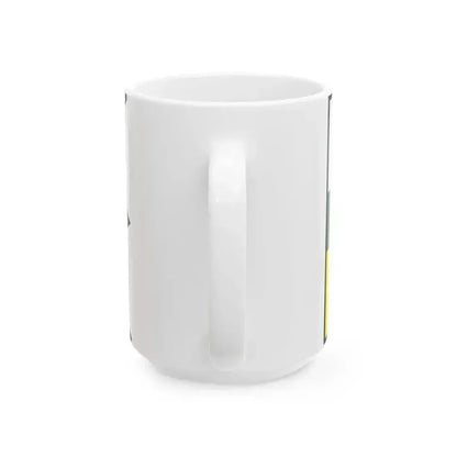 Backa Trebisov Flag (Slovakia) White Coffee Mug - Go Mug Yourself