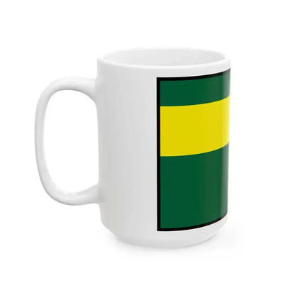 Backov Trebisov Flag (Slovakia) White Coffee Mug - Go Mug Yourself