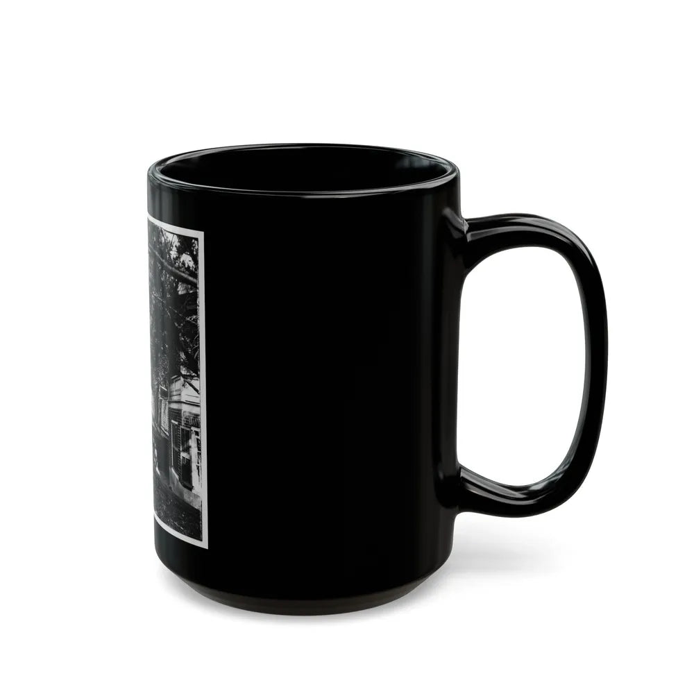 Backyard (U.S. Civil War) Black Coffee Mug-Go Mug Yourself