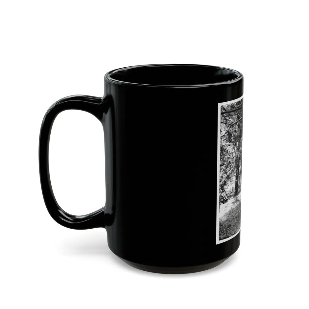 Backyard (U.S. Civil War) Black Coffee Mug-Go Mug Yourself