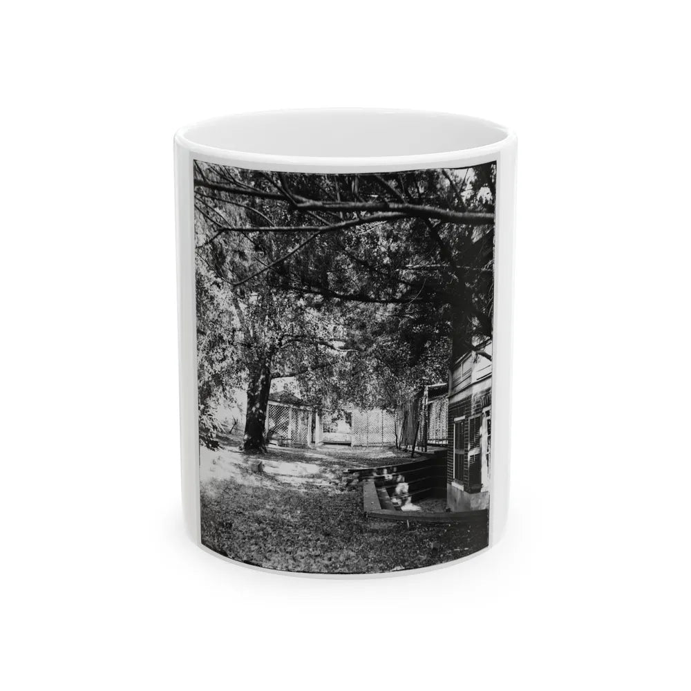 Backyard (U.S. Civil War) White Coffee Mug-11oz-Go Mug Yourself